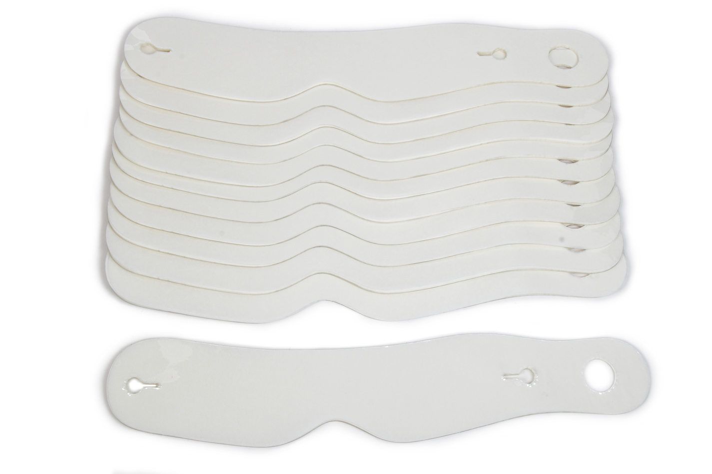 ULTRA SHIELD Tearoffs 11.5in Straight Notched RX / Bandit 01204