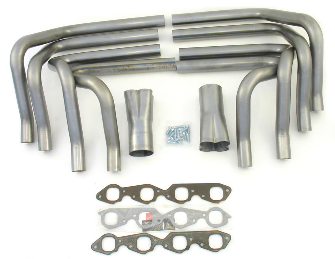 PATRIOT EXHAUST BBC Weld Up Header Kit Sprint Style 2in Dia H8005