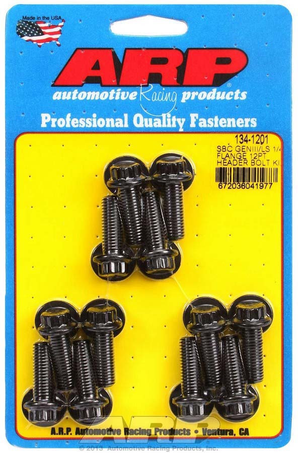 ARP Header Bolt Kit – 12pt. GM LS 134-1201