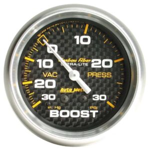AUTOMETER C/F 2-5/8in Boost Gauge 4803