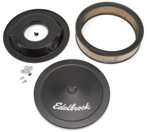 EDELBROCK 14in Signature Series A/C – Black 1223