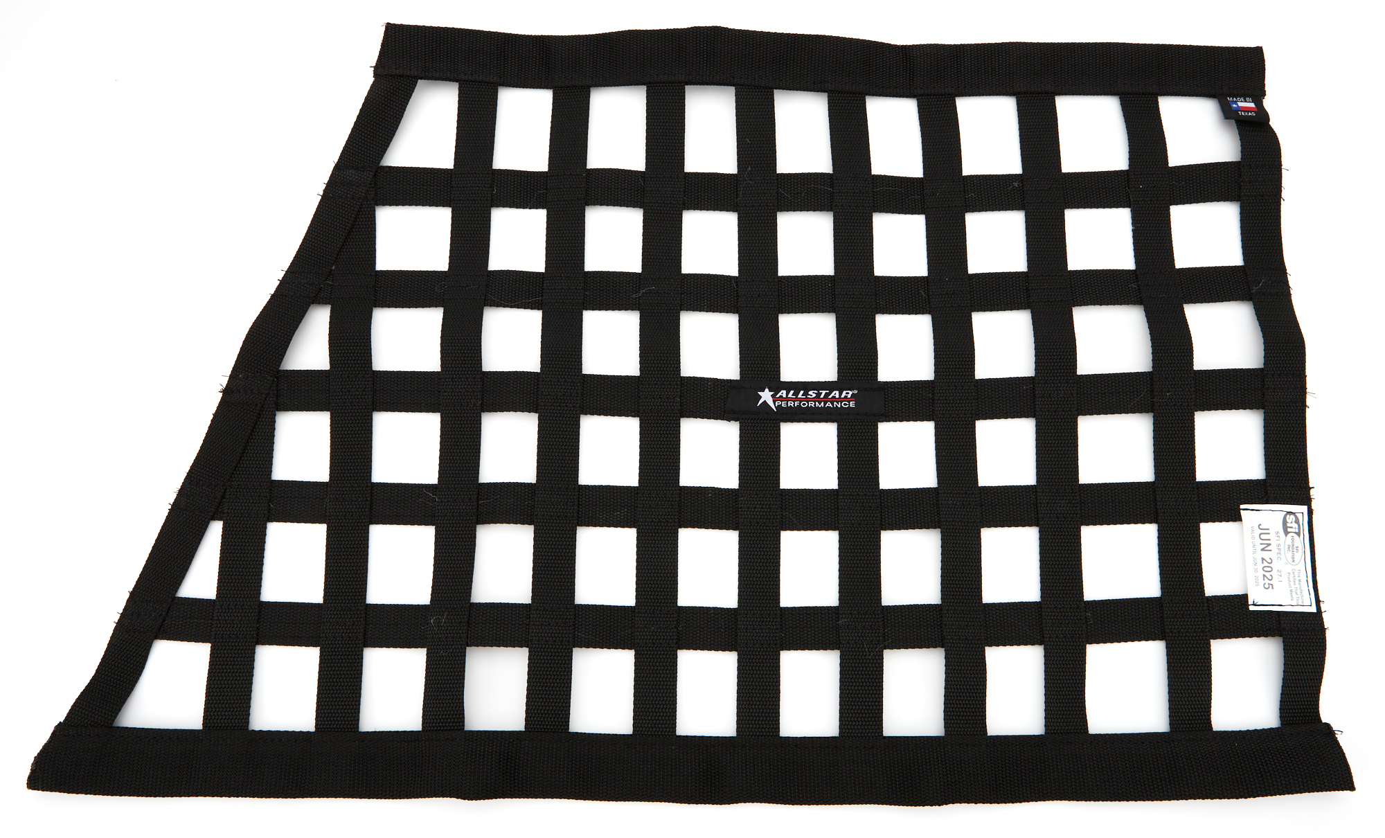 ALLSTAR PERFORMANCE Window Net Border Style Angled Black SFI ALL10288