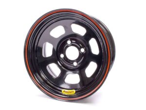 BASSETT Wheel 14×7 D-Hole 4×4.25 in 3in BS Black 47SP3