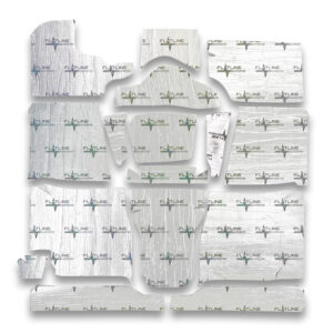 FLATLINE BARRIERS 60-62 GM Truck Low Tunne l Floor Insulation Kit TABT4031