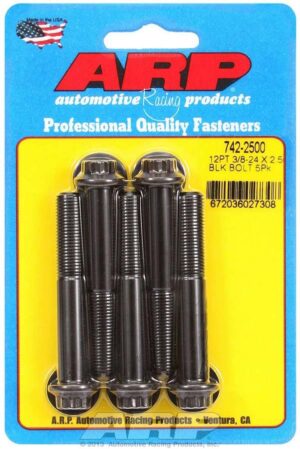 ARP Bolt Kit – 12pt. (5) 3/8-24 x 2.500 742-2500