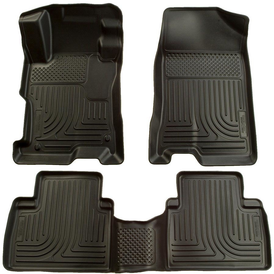 HUSKY LINERS 06-11 Honda Civic Front/ 2nd Floor Liners Black 98411