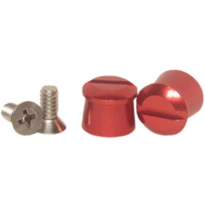 PULSE RACING INNOVATIONS Tear Off Posts Aluminum Red ATP001R