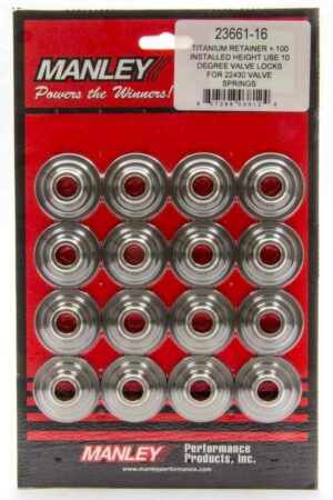 MANLEY 10 Degree Titanium Retainers – 1.550 23644-16
