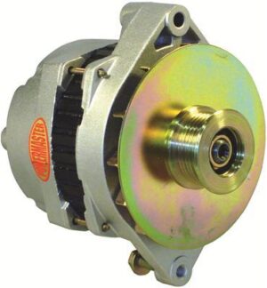 POWERMASTER 200amp Alternator GM CS 144 Style Natural Finish 47805