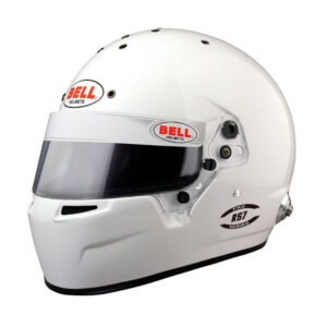 BELL HELMETS Helmet RS7 7-5/8 White SA2020 FIA8859 1310A11