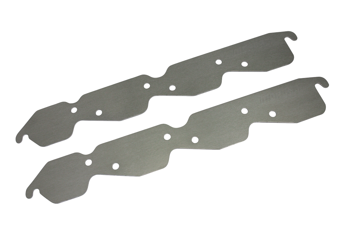 MOROSO BBC Exhaust Block Off Storage Plates Gen IV 25160