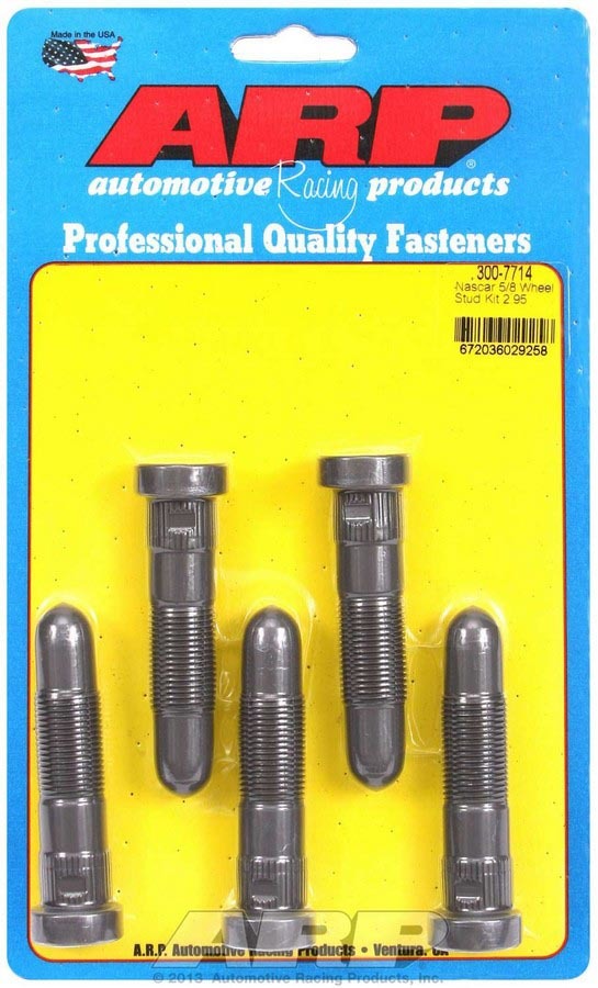 ARP 5/8-18 NASCAR Wheel Stud Kit 5pk 300-7714