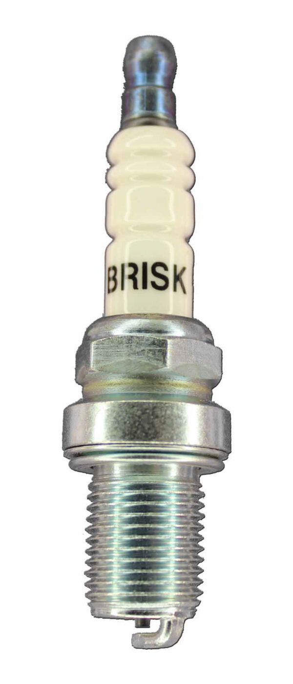 BRISK RACING SPARK PLUGS Spark Plug Silver Racing DR12S