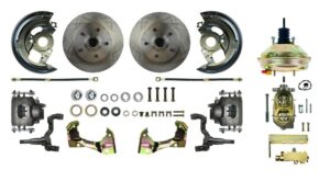 RIGHT STUFF DETAILING 62-67 X Body Front Power Disc Brake Conversion AFXDC03C