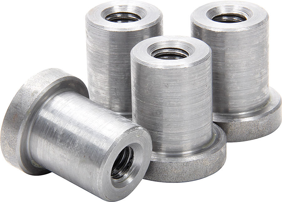 ALLSTAR PERFORMANCE Weld On Nuts 3/8-16 Long 4pk ALL18550