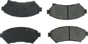 CENTRIC BRAKE PARTS Premium Semi-Metallic Br ake Pads with Shims and 300.06990