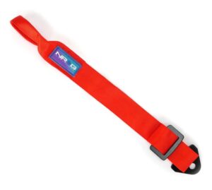NRG INNOVATION Tow Strap Universal w/ Loop Red TOW-10RD