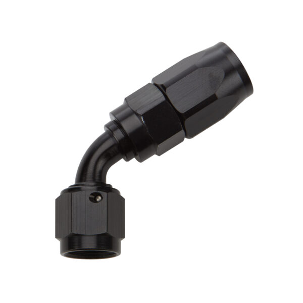 ALLSTAR PERFORMANCE Reusable Hose End Black 60 Deg Elbow -10 ALL49344