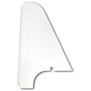 TRIPLE X RACE COMPONENTS LH Arm Guard Sprint Car White Non-Safety Cage TXRSC-BW-1905