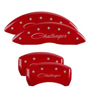 MGP CALIPER COVER 11-   Challenger Caliper Covers Red 12162SCLSRD