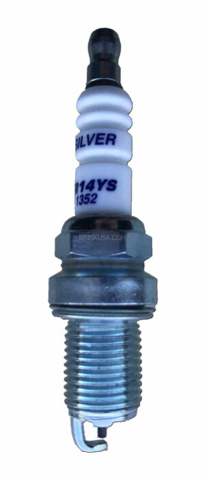 BRISK RACING SPARK PLUGS Spark Plug Silver Racing DR14YS