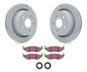 EBC BRAKES USA INC Brake Rotor & Pad Kit Greenstuff Durango S3KR1053