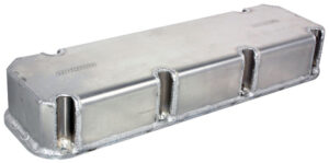 MOROSO BBF Billet Rail Valve Covers – 3.5in Tall 68349