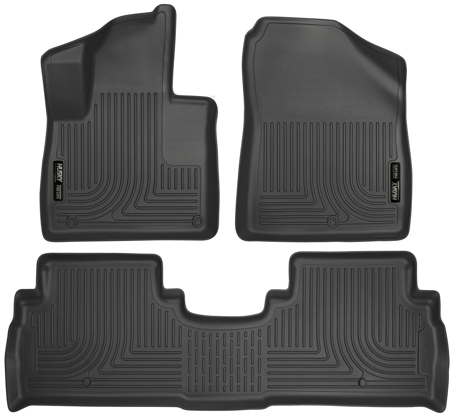 HUSKY LINERS Front & 2nd Seat Floor L iners 98691