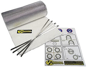 HEATSHIELD PRODUCTS Armor Kit 1/2in Thick x 12in Wide x 5ft w/ties 176005