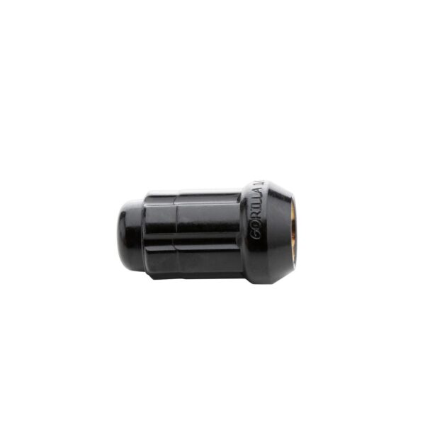 GORILLA 20 Lug Nuts 12mmx1.25 Black w/Key K5CS-12125BGR