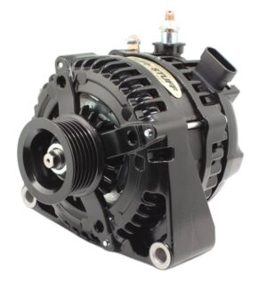 TUFF-STUFF LS225 Max Amp Alternator 6 Groove OEM Wire Black 8435B6GOE