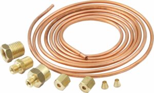 QUICKCAR RACING PRODUCTS Copper 6ft Tubing Kit with Ferrules 61-7101