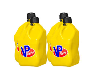 VP RACING Motorsports Jug 5.5 Gal Yellow Square (Case 4) 3552-CA-CASE