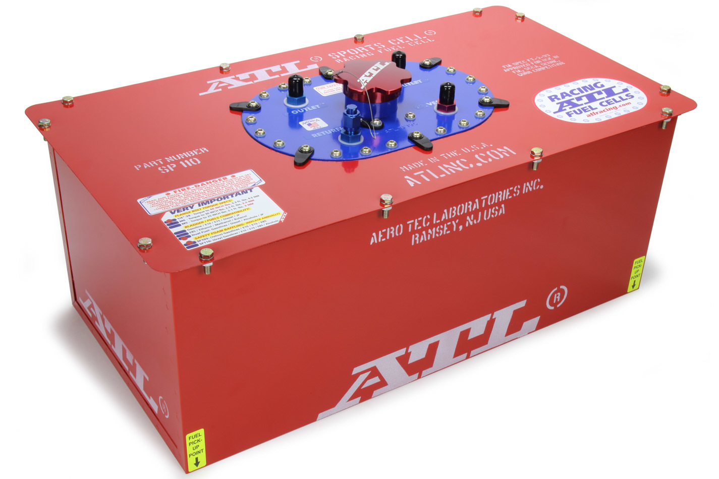 ATL FUEL CELLS Fuel Cell 10 Gal Sports Cell FIA FT3 SC-AA-050