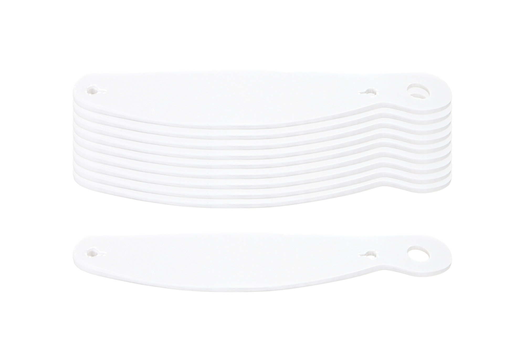 ULTRA SHIELD Tearoffs Stilo Clear 200pk 01231