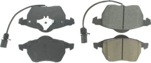 CENTRIC BRAKE PARTS Posi-Quiet Extended Wear Brake Pads with Shims a 106.084