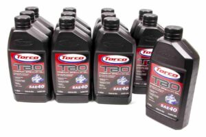 TORCO TBO 40w Premium Break-In Oil Case/12-1 Liter A100040C