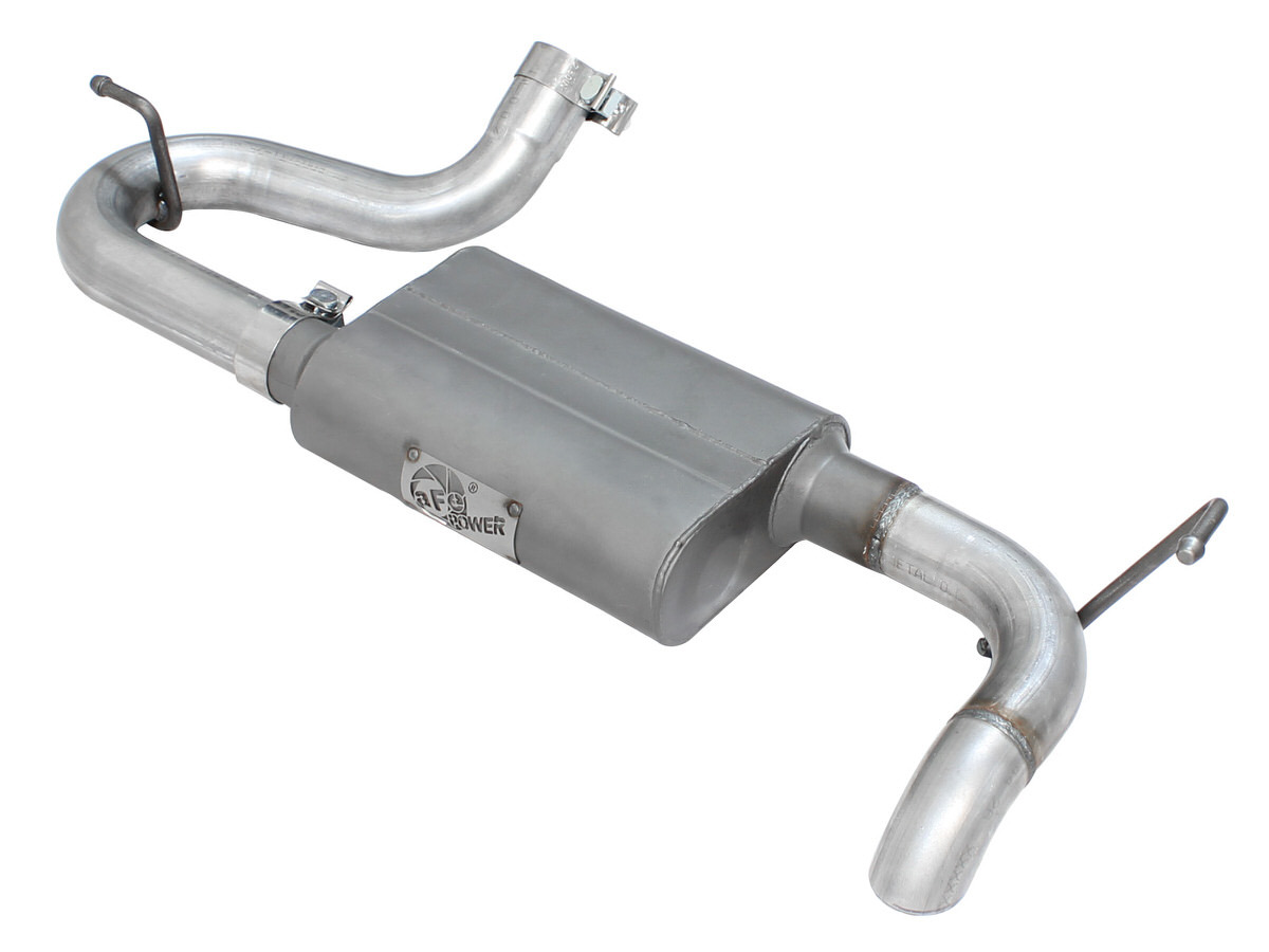 AFE POWER Scorpion 2-1/2in Alumini zed Axle Back Exhaust 49-08046