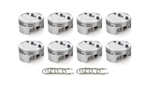 RACE TEC PISTONS SBC Dished Piston Set 4.030 Bore –  12.3cc 1001602