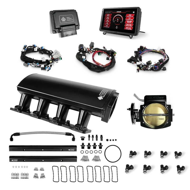 ACES FUEL INJECTION Jackpot LS EFI System Top End Kit 500 HP AS20111-WK92-AM2024B