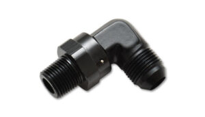 VIBRANT PERFORMANCE Male -6AN to Male 3/8in NPT 90 Degree Fitting 11355