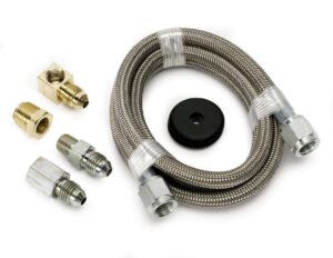 AUTOMETER 4 Ft Braided Stl Line Ki 3229