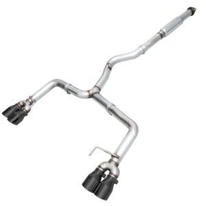 AWE TUNING Subaru WRX STI Exhaust Quad Black Tips 3020-43066