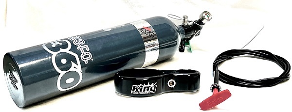 KING RACING PRODUCTS Fire Suppression System With Brackets 5050