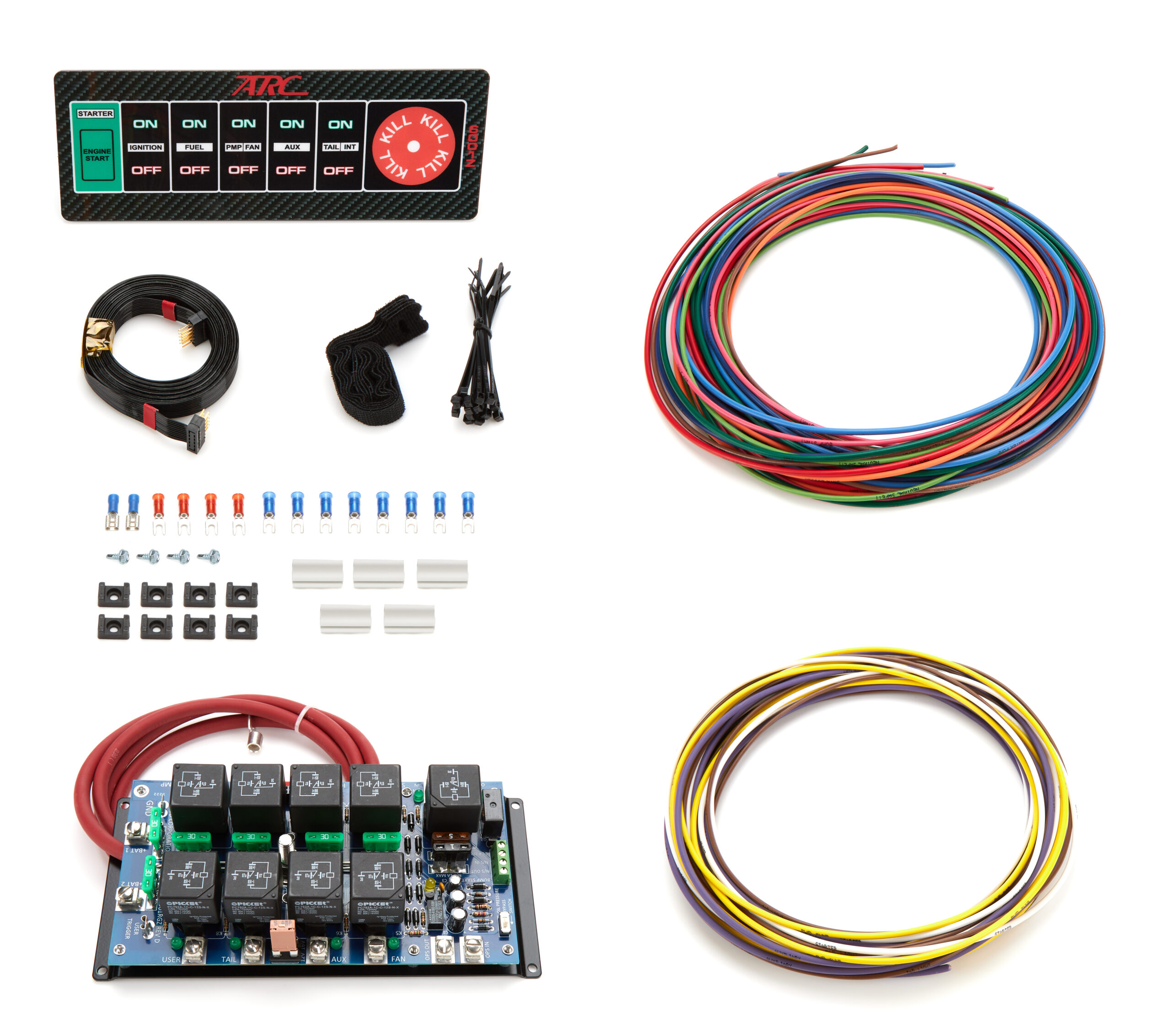 AUTO ROD CONTROLS 6001Z Control Panel – Roll Bar Mount 6001ZR-WH