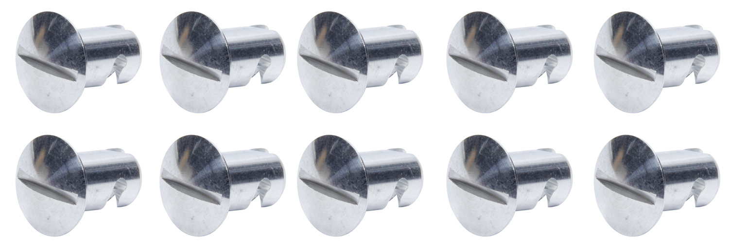 Ti22 PERFORMANCE Oval Head Dzus Buttons .500 Long 10 Pack TIP8100