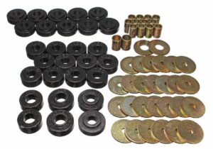 ENERGY SUSPENSION 65-67 Chevy Body Mounts Black 3.4111G