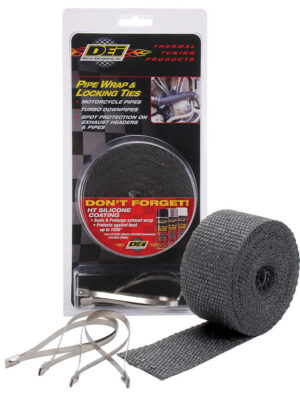 DESIGN ENGINEERING Exhaust Wrap Kits-Kit – Pipe Wrap & Locking Tie 10119