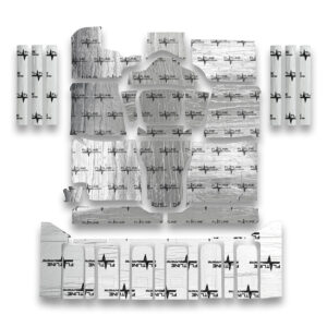 FLATLINE BARRIERS 60-62 GM Truck Low Tunne l Full Insulation Kit TABT4040