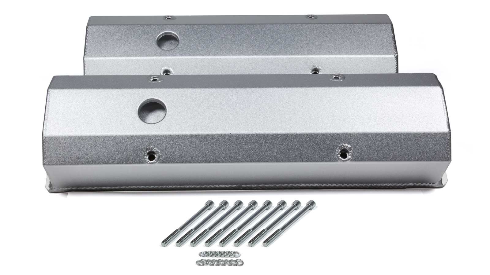 PRW INDUSTRIES INC. Billet Rail Fab. V/C’s – SBC Tall Silver 4035000